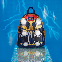 thor: love and thunder glow in the dark cosplay mini backpack