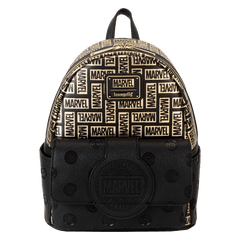 marvel 85th anniversary all-over print logo mini backpack