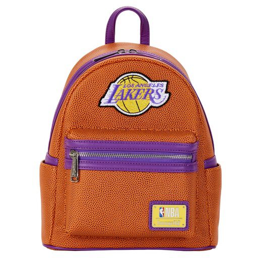 nba los angeles lakers basketball logo mini backpack