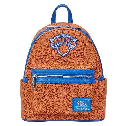 nba new york knicks basketball logo mini backpack