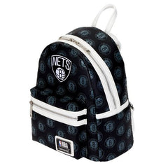 nba brooklyn nets logo mini backpack
