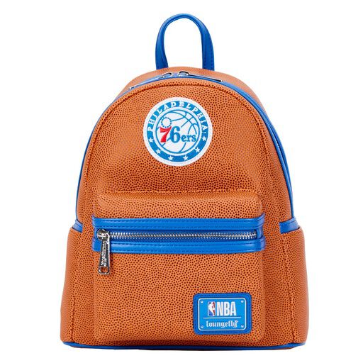 nba philadelphia 76ers basketball logo mini backpack