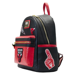 nba chicago bulls patch icons mini backpack
