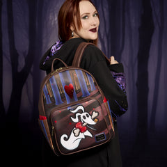 the nightmare before christmas zero holiday doors full-size backpack
