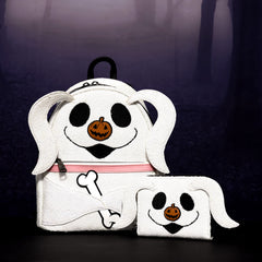 the nightmare before christmas exclusive zero sequin cosplay glow zip around wallet