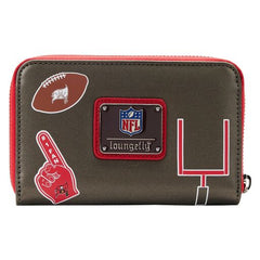 nfl tampa bay buccaneers patches zip around wallet