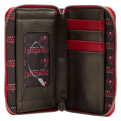 nfl tampa bay buccaneers patches zip around wallet