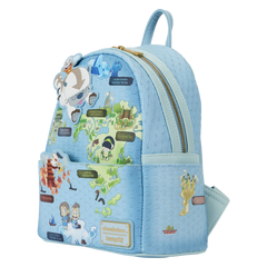 avatar: the last airbender map of the four nations mini backpack