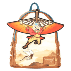 avatar: the last airbender aang glider staff mini backpack