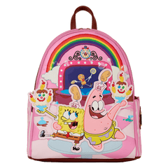 spongebob squarepants & patrick star goofy goober light up mini backpack