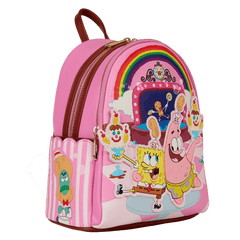 spongebob squarepants & patrick star goofy goober light up mini backpack