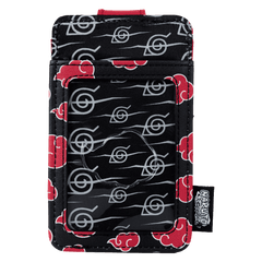 naruto akatsuki all-over print card holder