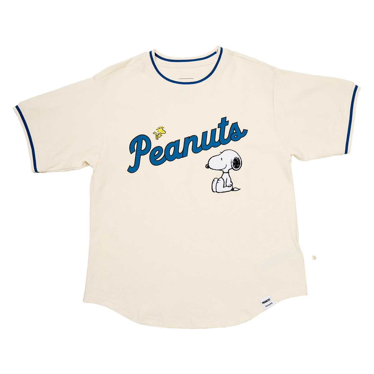 peanuts snoopy & gang unisex ringer tee