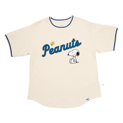 peanuts snoopy & gang unisex ringer tee