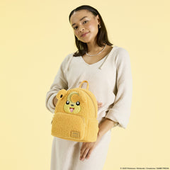 pokémon teddiursa limited edition sherpa cosplay mini backpack