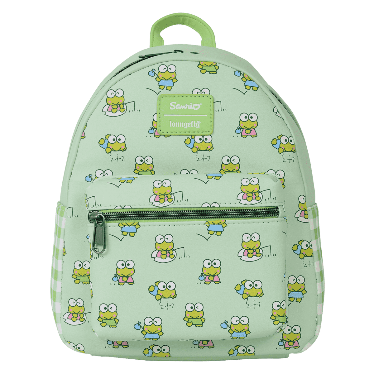sanrio exclusive keroppi gingham mini backpack