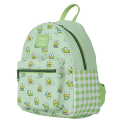 sanrio exclusive keroppi gingham mini backpack