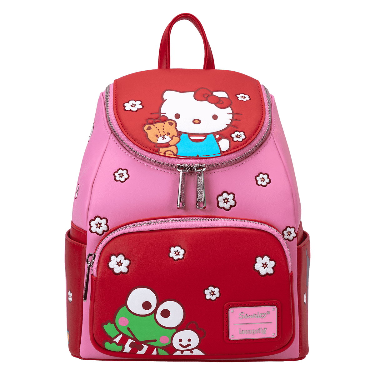 sanrio hello kitty & friends color block mini backpack