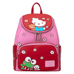 sanrio hello kitty & friends color block mini backpack