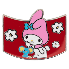 sanrio hello kitty & friends color block mystery box pin