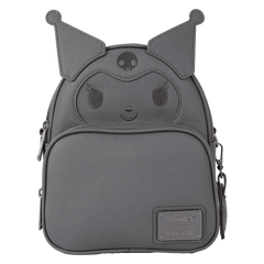 sanrio kuromi monochrome cosplay convertible mini backpack & crossbody bag