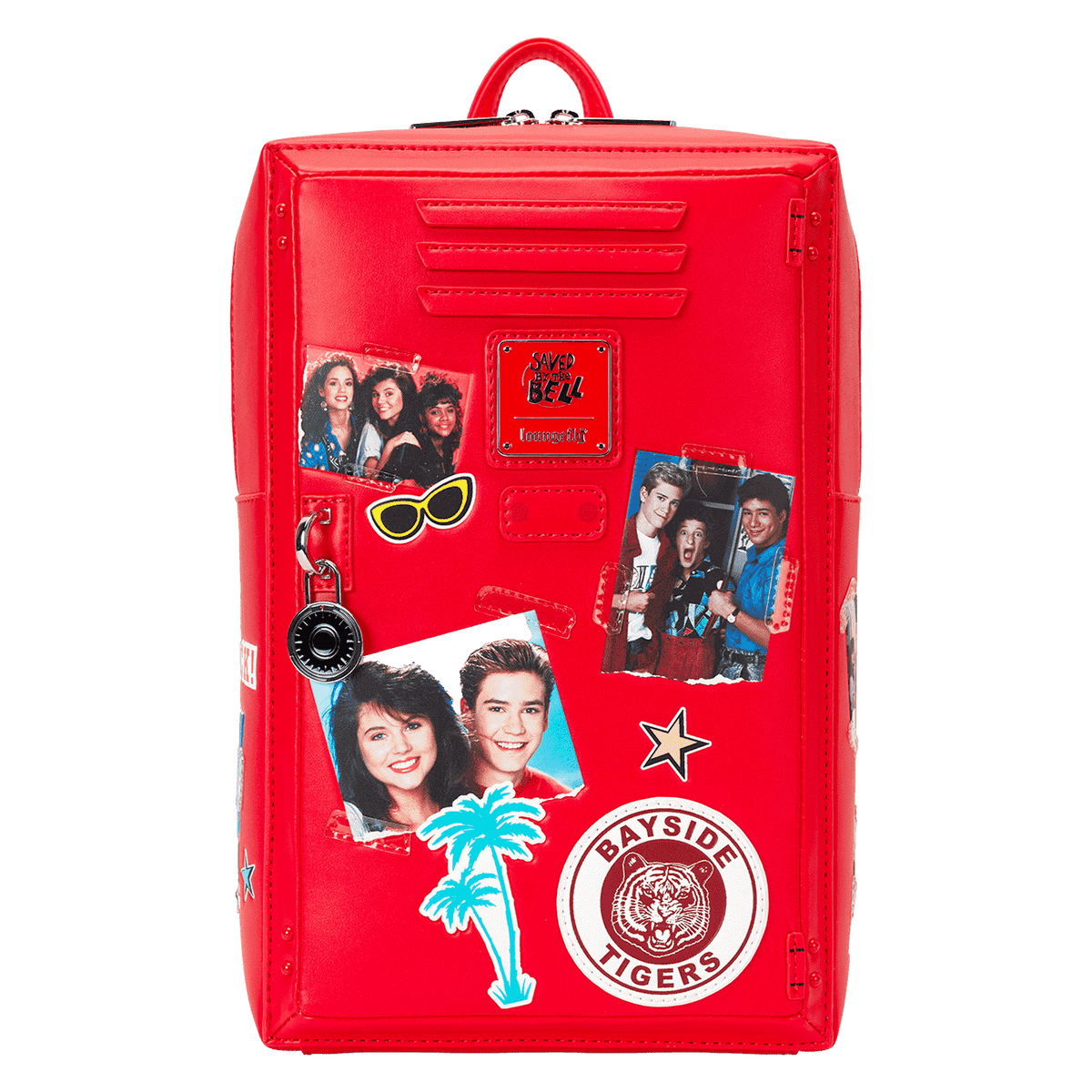 saved by the bell bayside high locker figural mini backpack
