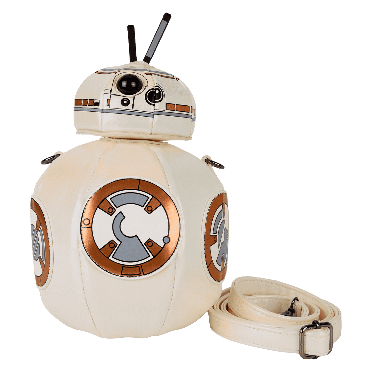 star wars: the force awakens bb-8 droid figural crossbody bag