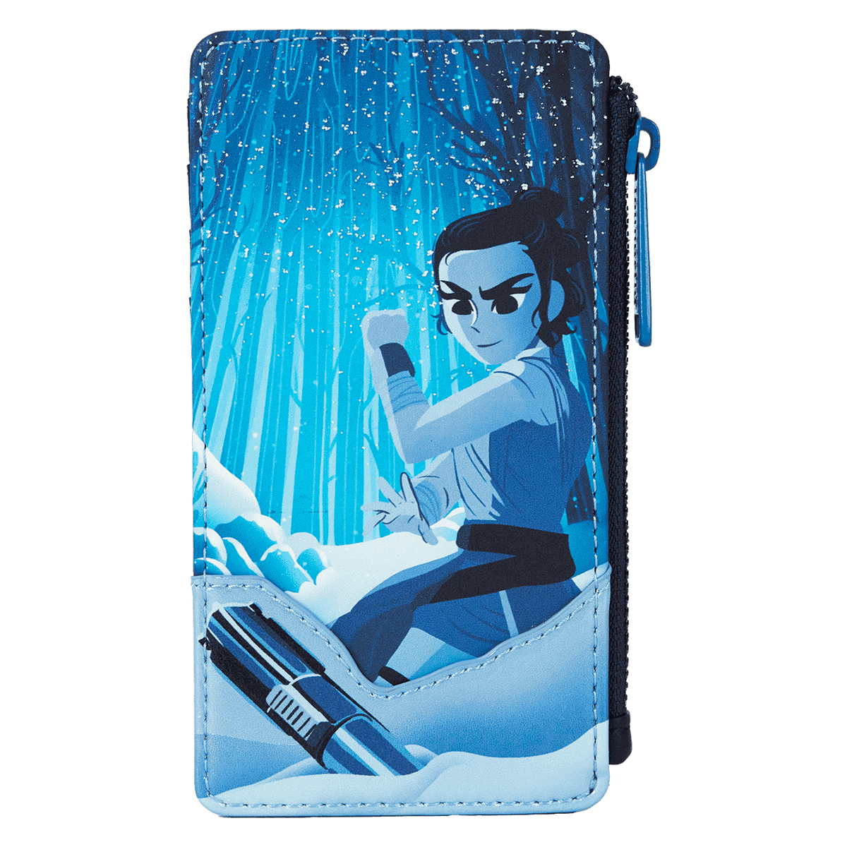 star wars: the force awakens rey large card holder