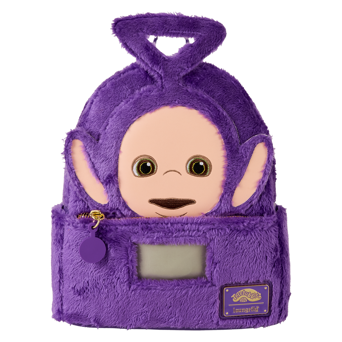 teletubbies tinky-winky plush cosplay light up mini backpack