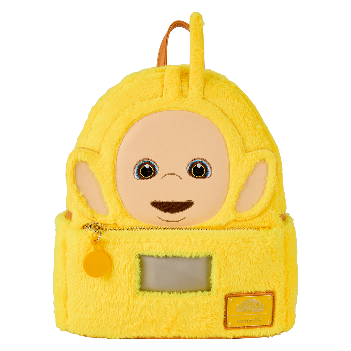 teletubbies laa-laa plush cosplay light up mini backpack