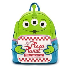 pixar toy story pizza planet alien mini backpack
