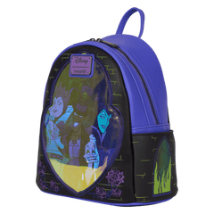 disney villains exclusive stained glass glow mini backpack