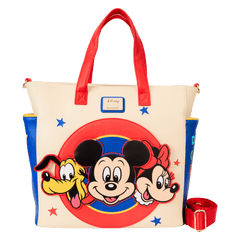 mickey & friends classic convertible backpack & tote crossbody bag