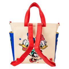 mickey & friends classic convertible backpack & tote crossbody bag