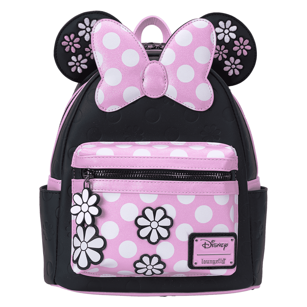 minnie mouse floral rock the dots mini backpack