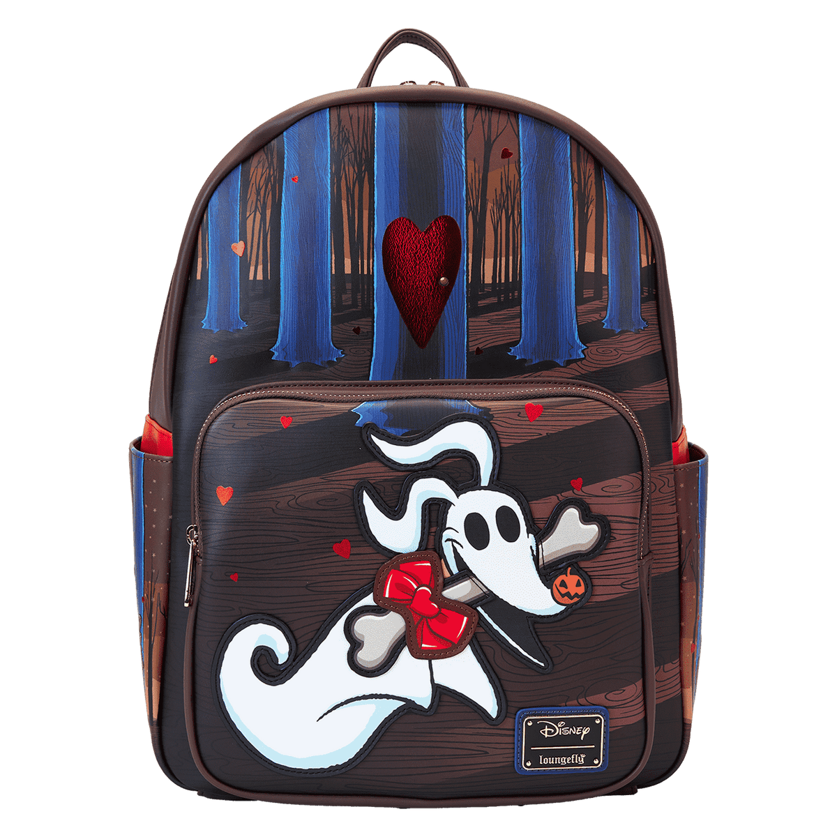 the nightmare before christmas zero holiday doors full-size backpack