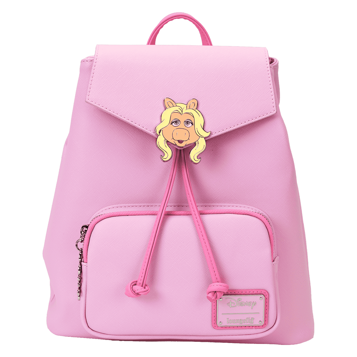 the muppets miss piggy drawstring mini backpack
