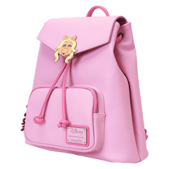 the muppets miss piggy drawstring mini backpack