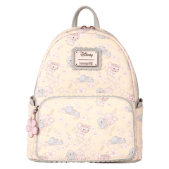stitch & angel cherry blossom all-over print mini backpack
