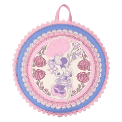 minnie mouse floral and lace mini backpack