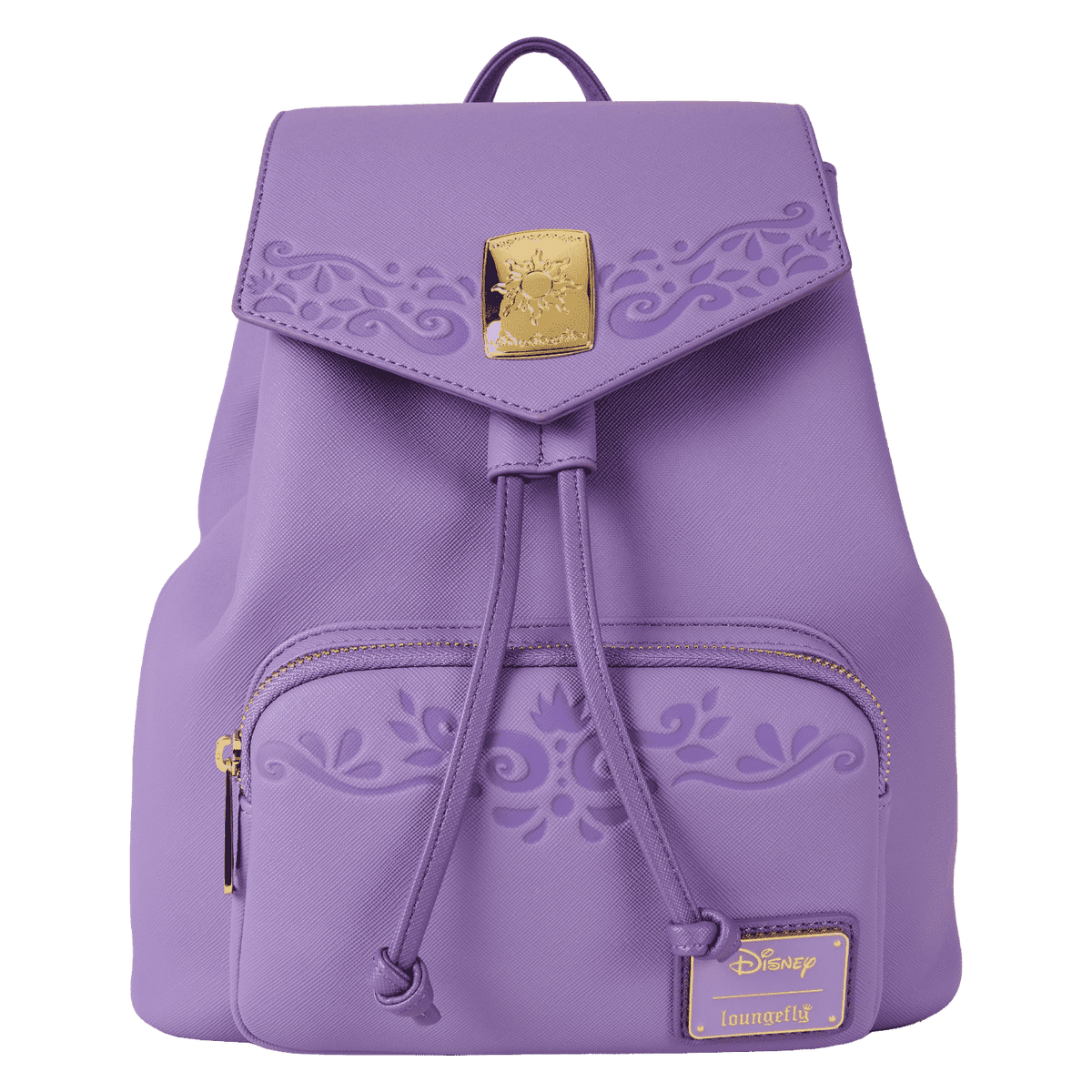 tangled rapunzel lantern drawstring mini backpack