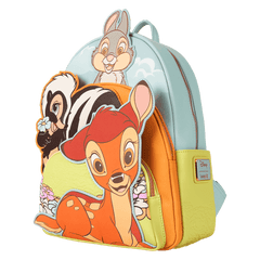 bambi & friends triple pocket mini backpack
