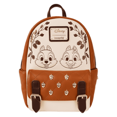 chip 'n' dale acorn quilted texture mini backpack