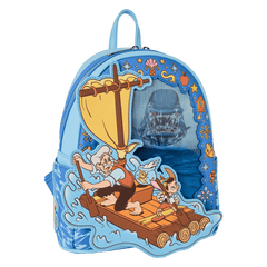 pinocchio exclusive raft monstro lenticular mini backpack