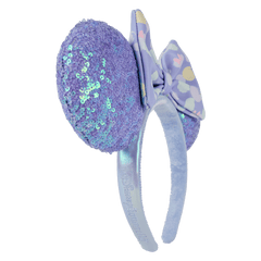 minnie mouse exclusive iridescent all-over print sequin ear headband