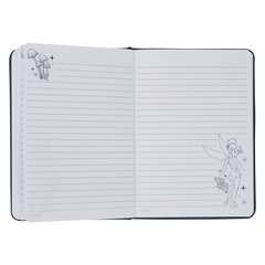 peter pan tinker bell stationery journal