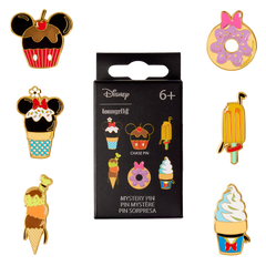 mickey & friends surprise snack mystery box pin
