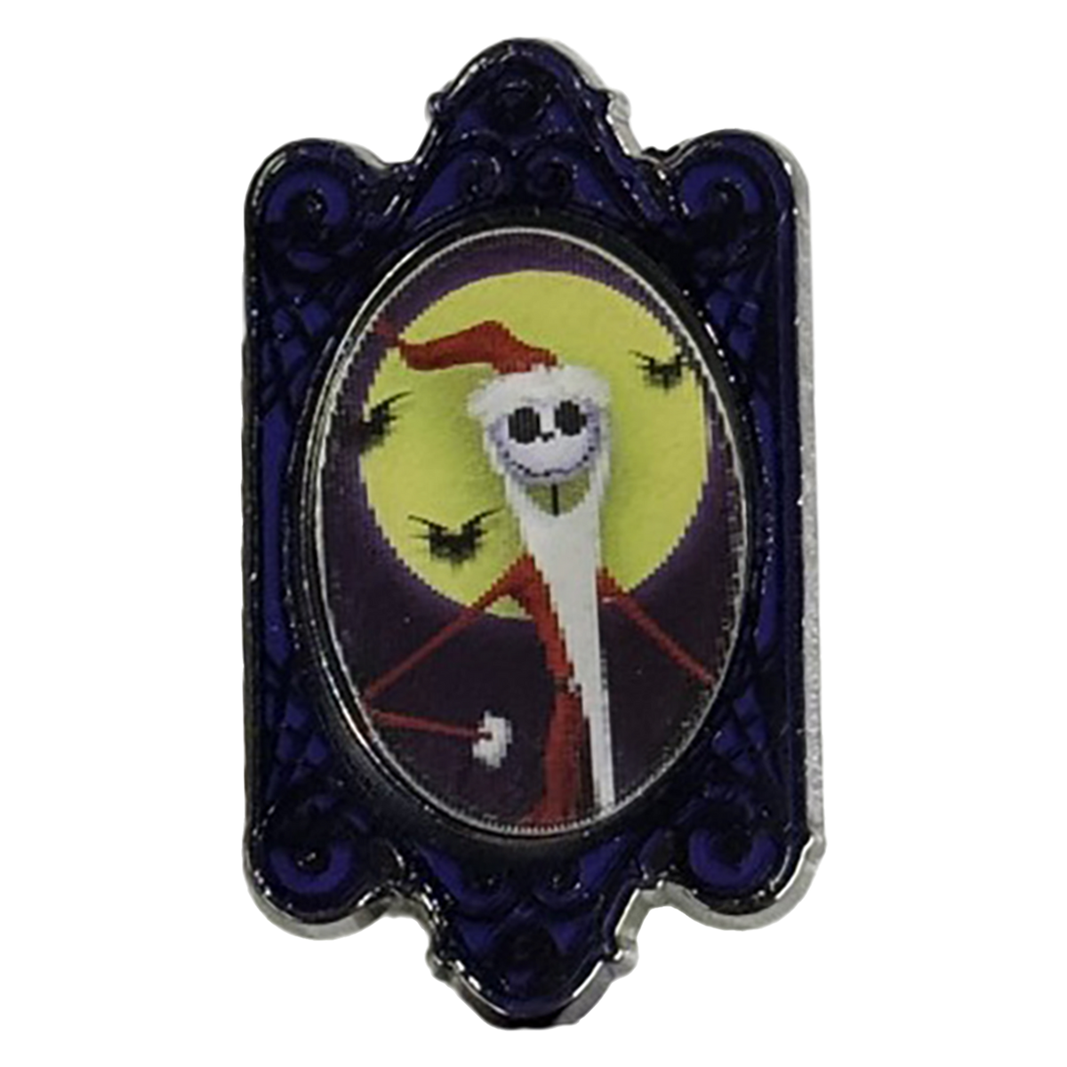 the nightmare before christmas exclusive jack skellington lenticular enamel pin