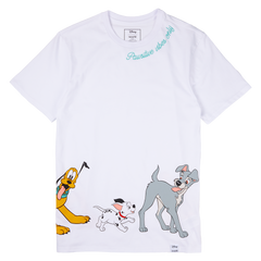 disney dogs & cats unisex tee