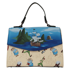 peter pan exclusive captain hook pirate ship crossbody bag